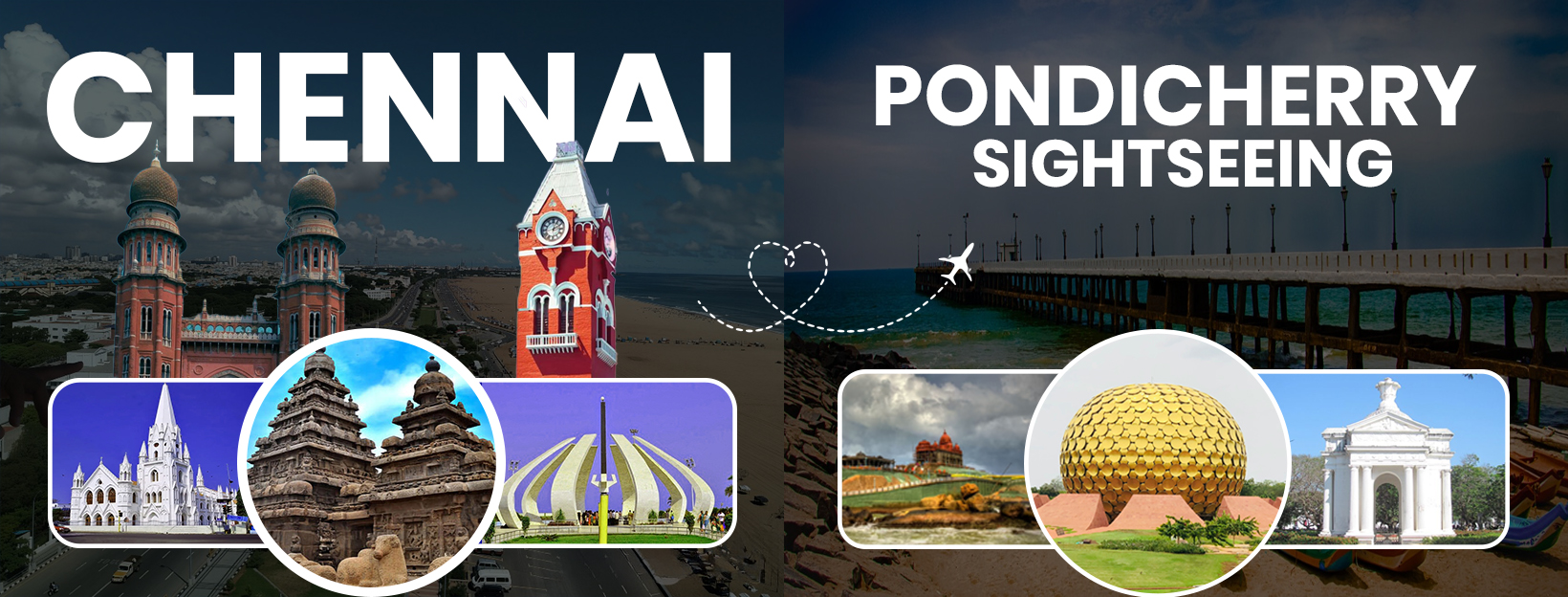 Chennai to Pondicherry Sightseeing Tour
