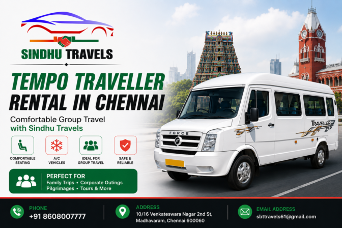 Tempo Traveller Rental in Chennai