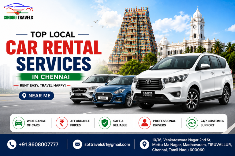top local car rental service in chennai